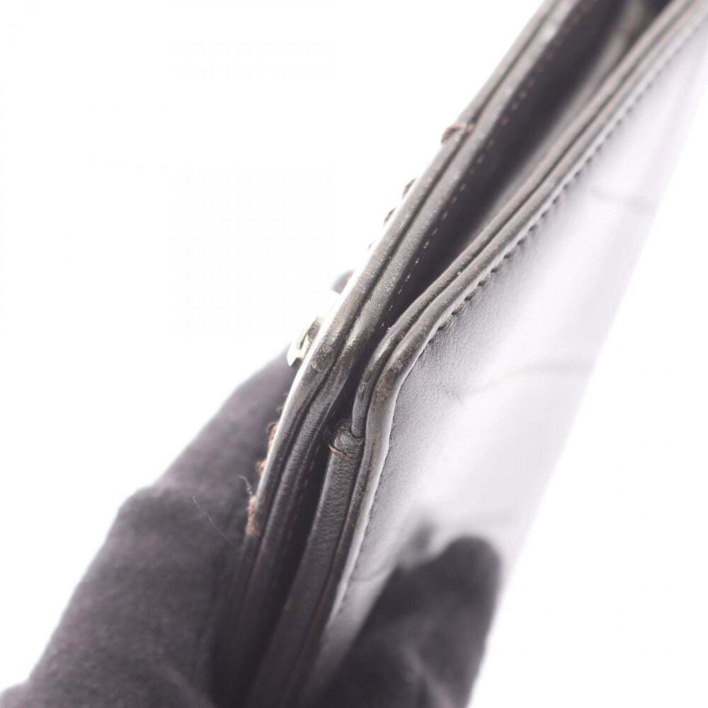 CHANEL Authentic Brown Leather Wallet - Picture 10 of 13